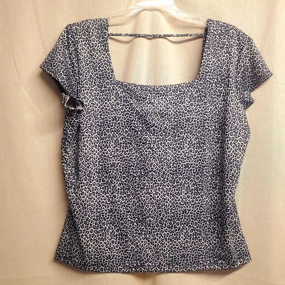 Fashion Bug Leopard Print Blouse - Picture 1 of 7